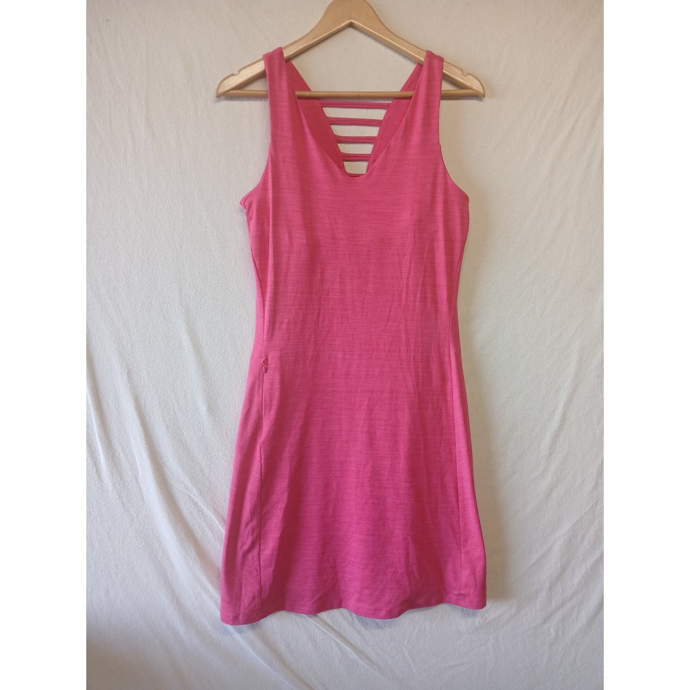 Toad and co medim pink dress athletic stretch gorpcore hike
